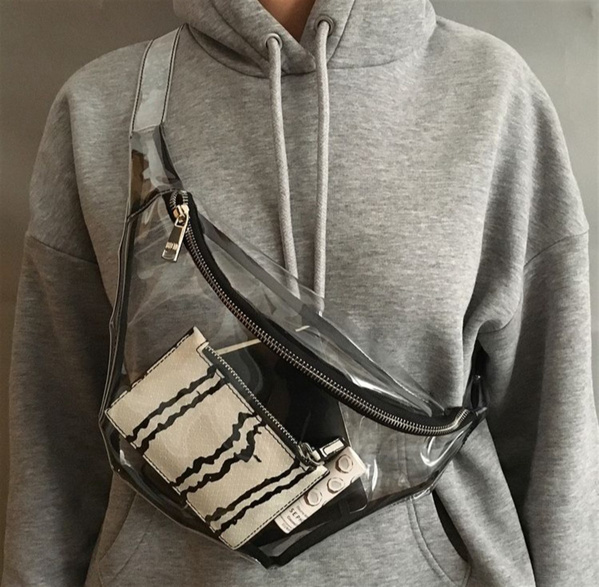 ŞEFFAF BEL ÇANTASI