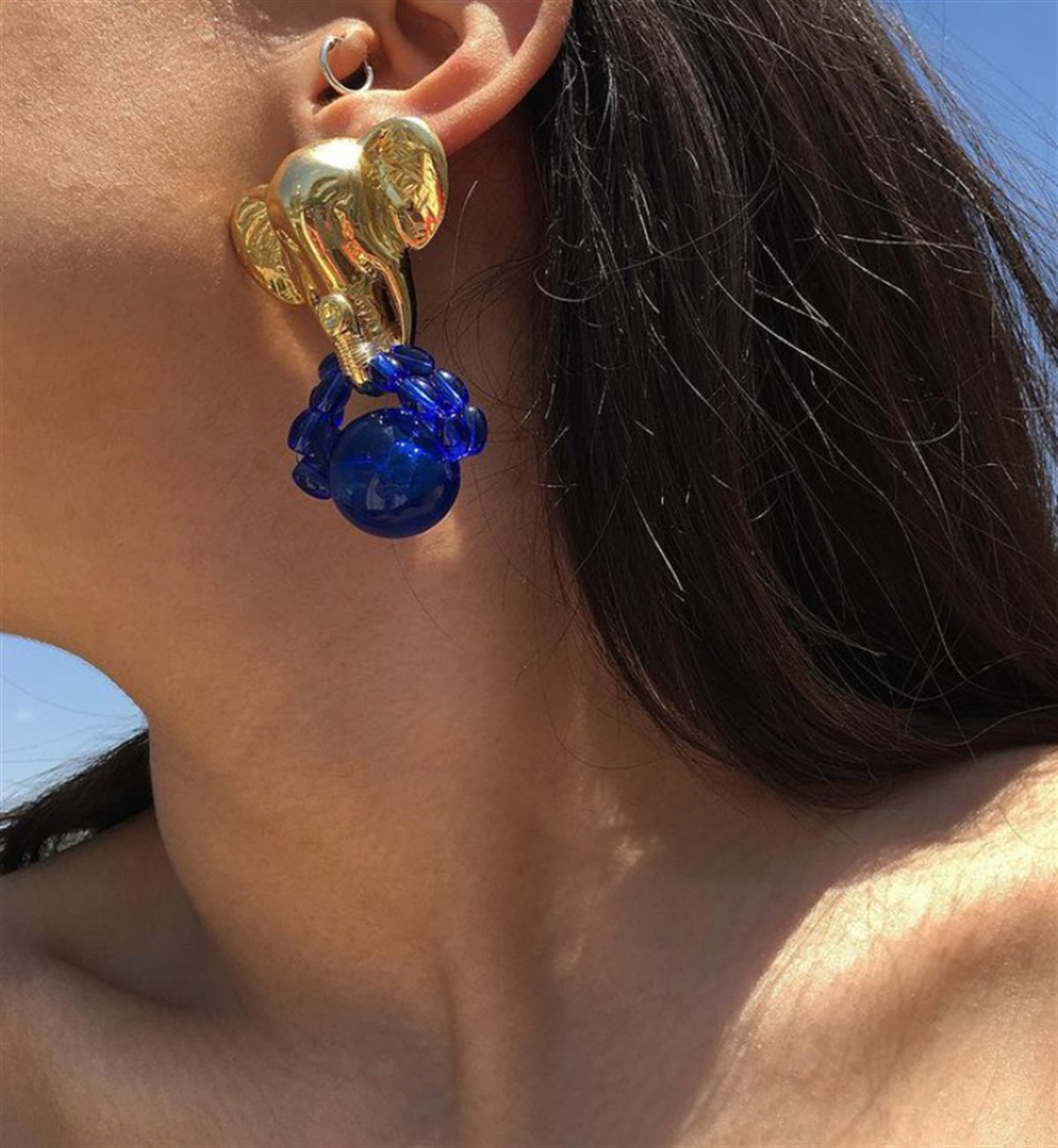 FİL FİGÜRLÜ KÜPE