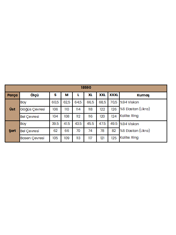 Kısa Kollu Dantelli V Yaka Şort Takımı