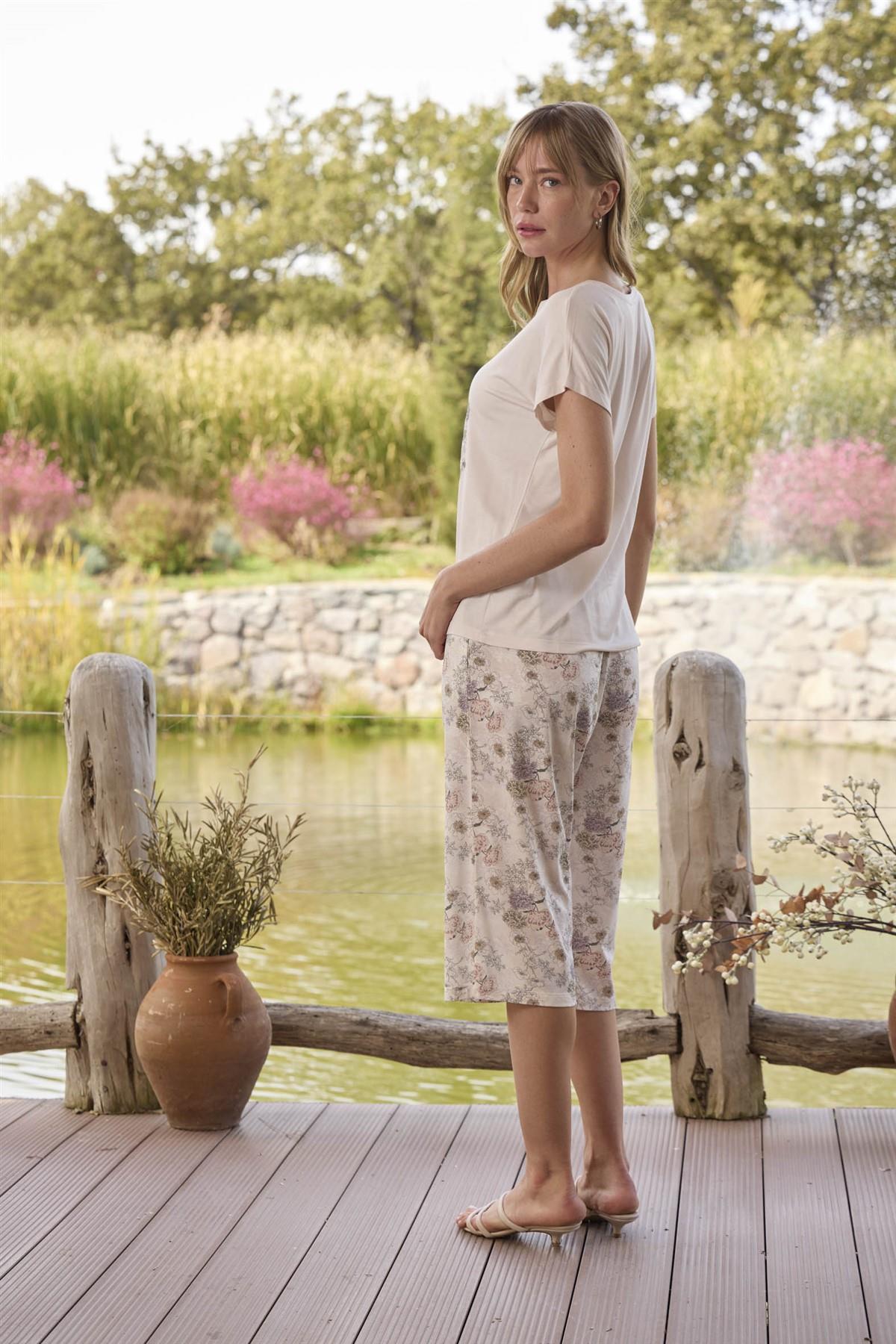 Çiçek Desenli ve Baskılı 