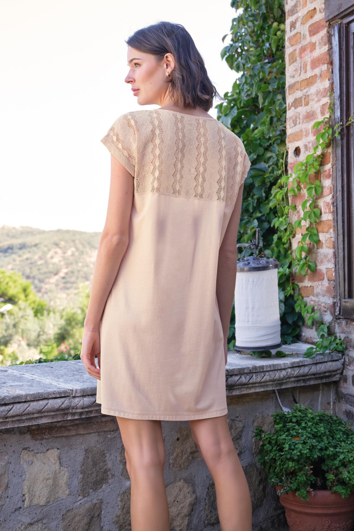 Afrika Etnik Baskılı Dantelli 