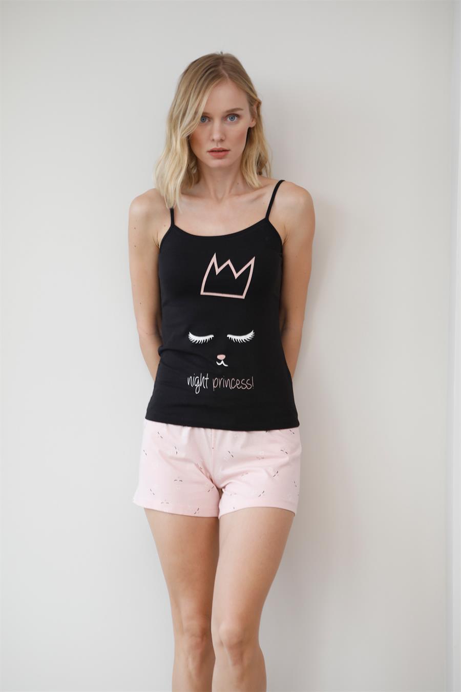 Kedi Desenli ve Baskılı 