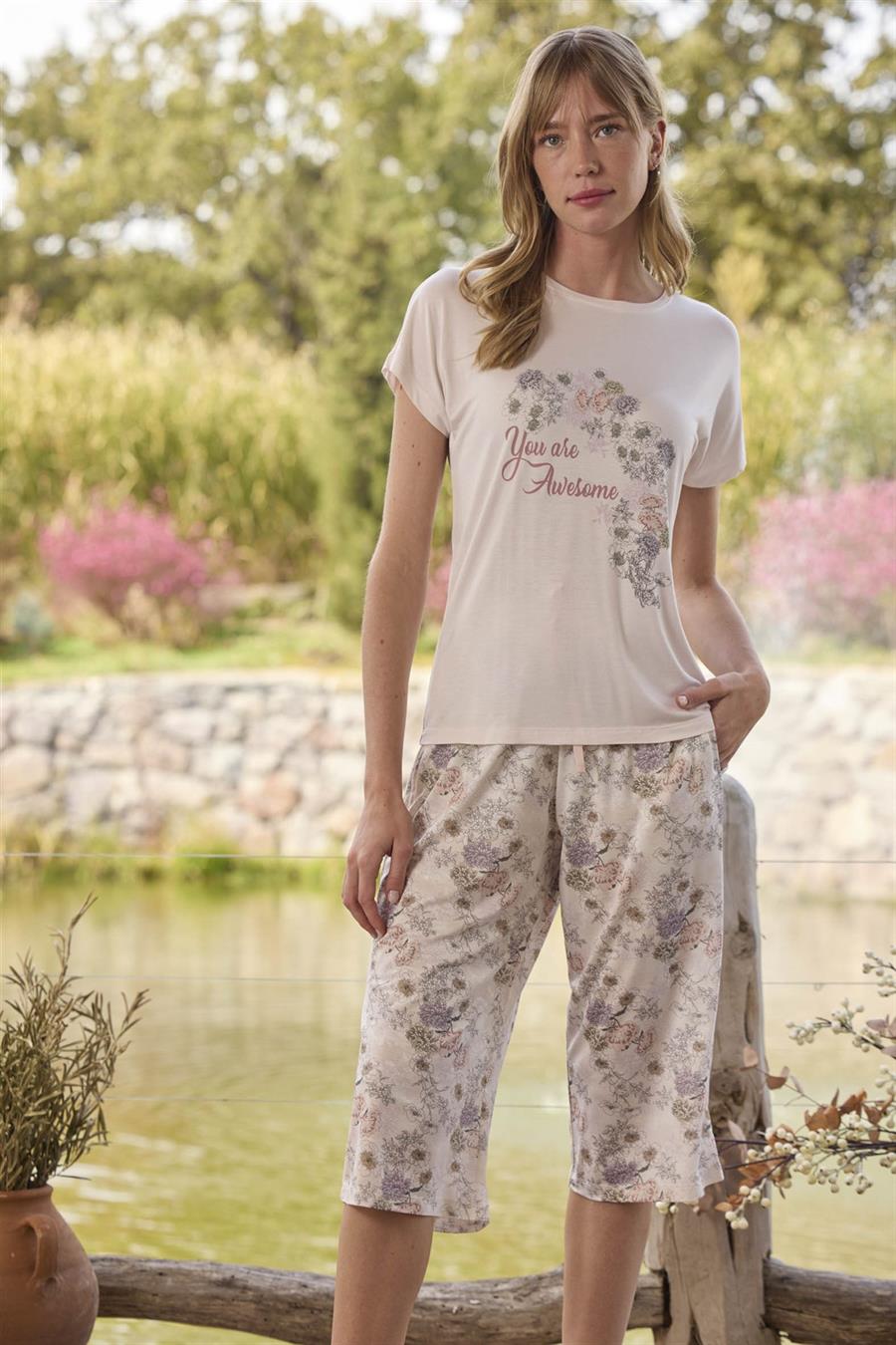 Çiçek Desenli ve Baskılı 