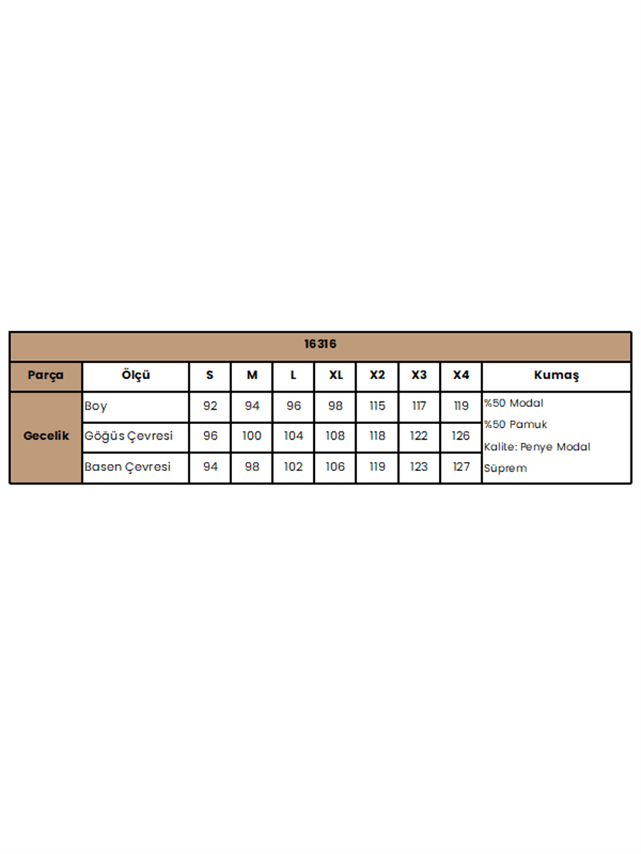 Çiçek ve Yaprak Desenli Önü Düğmeli Gecelik
