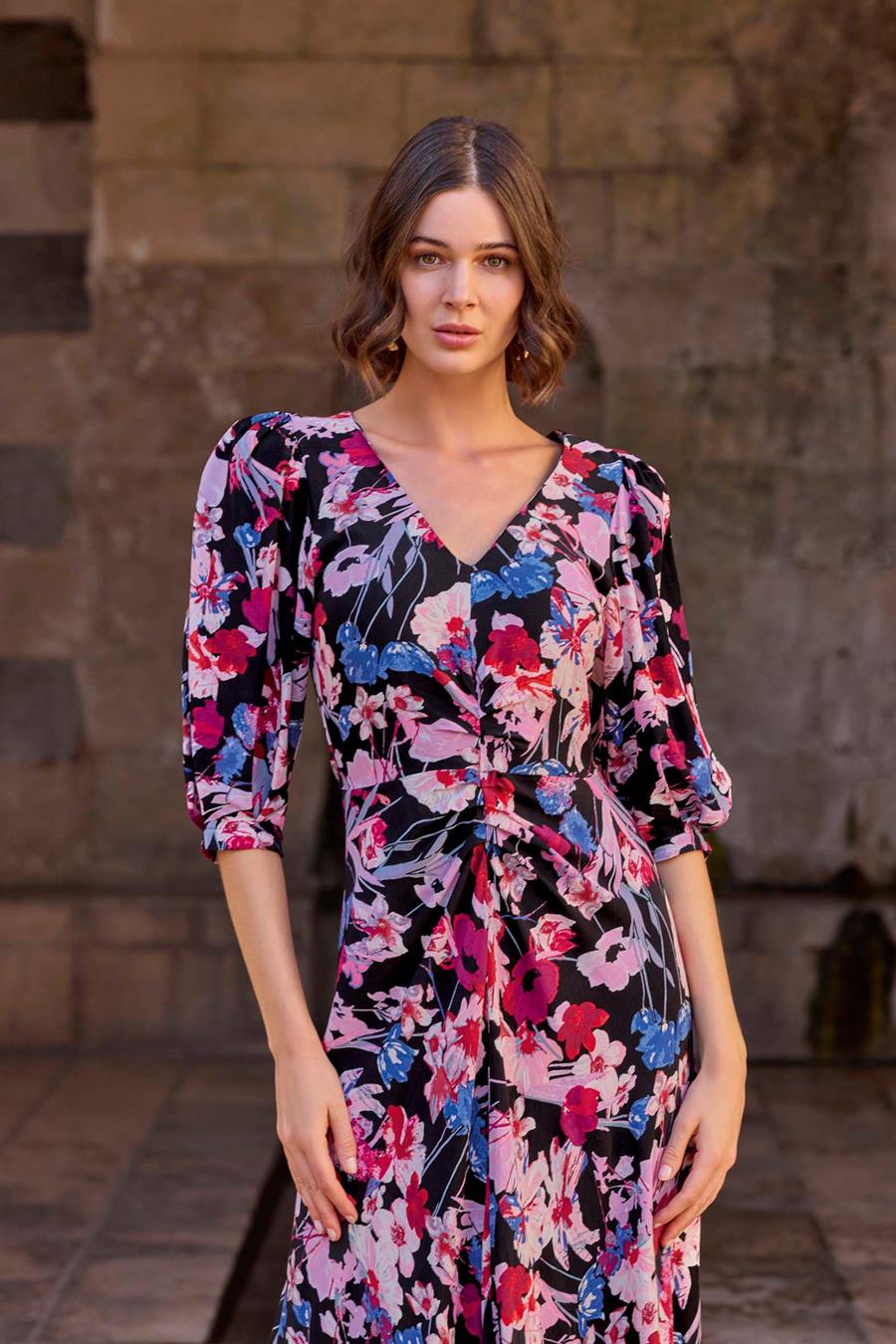 Çiçek Desenli Elbise