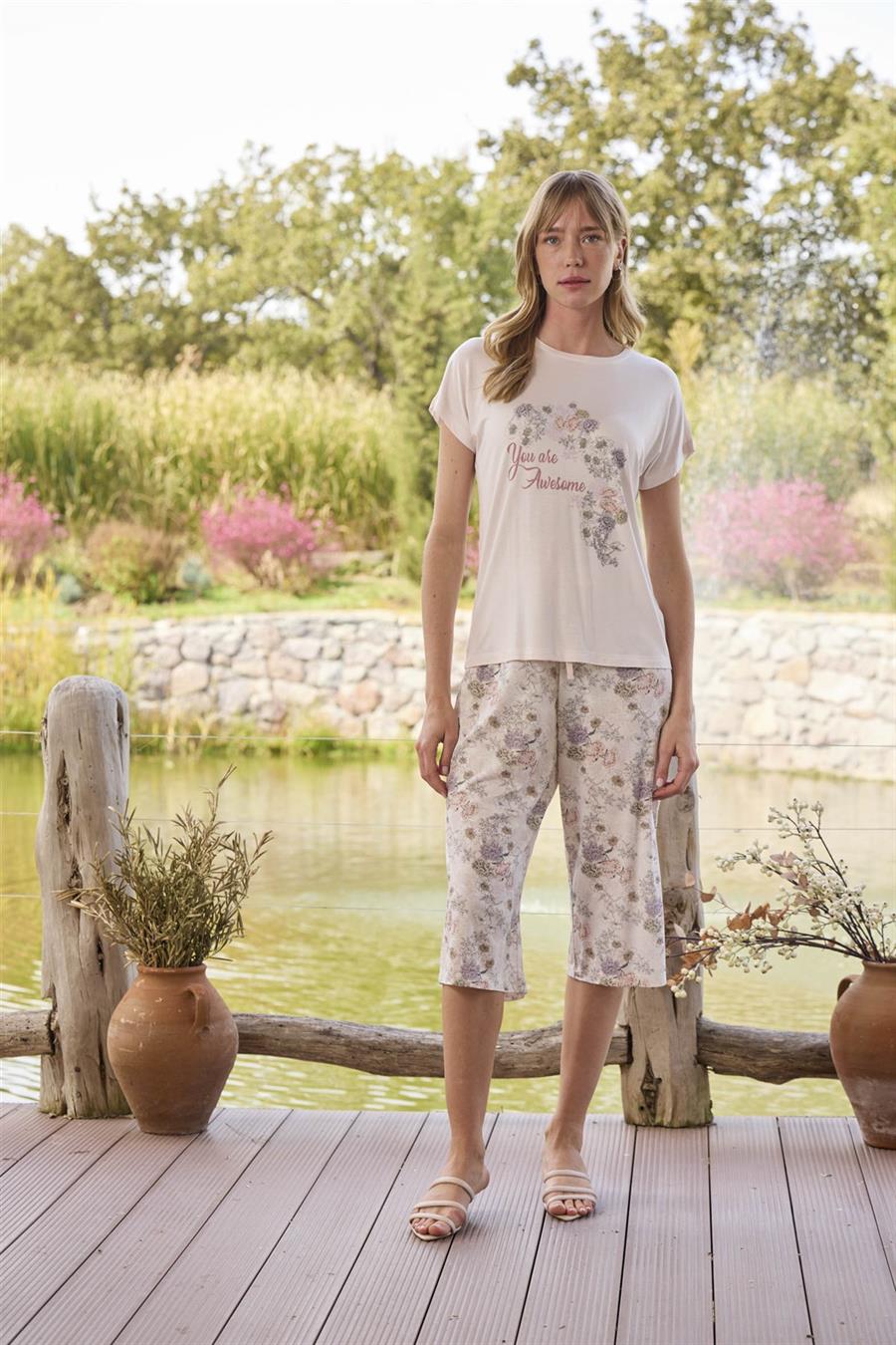 Çiçek Desenli ve Baskılı 