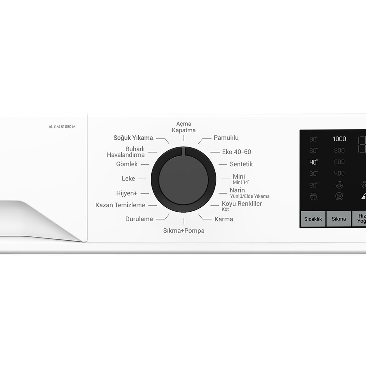 Altus AL CM 81050 M 8Kg Çamaşır Makinesi