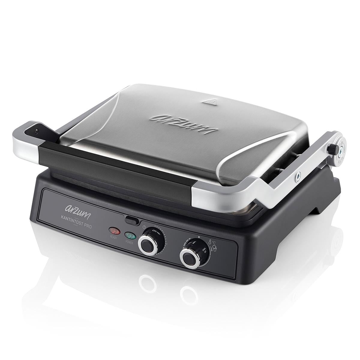 Arzum AR2044-Inx Kantintost Pro Izgara ve Tost Makinesi Inox