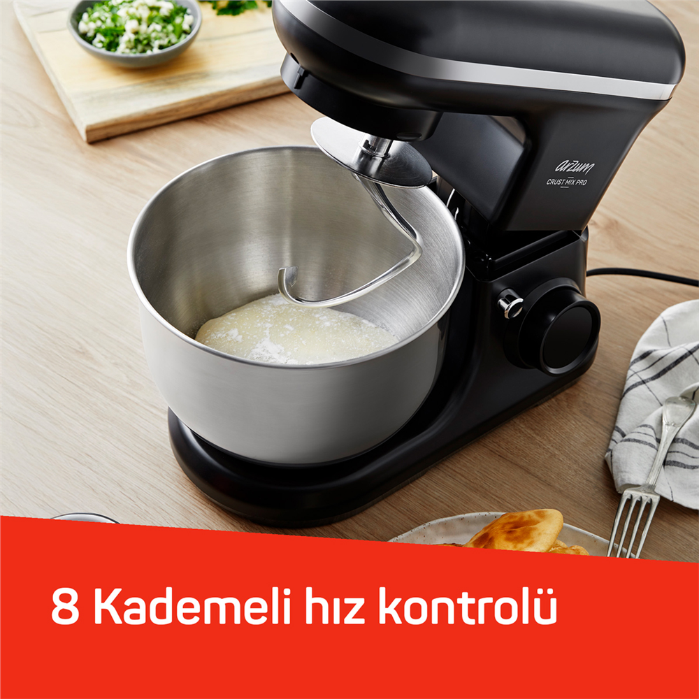 Arzum AR1186-0200 Crust Mix Pro 1500 Stand Mikser