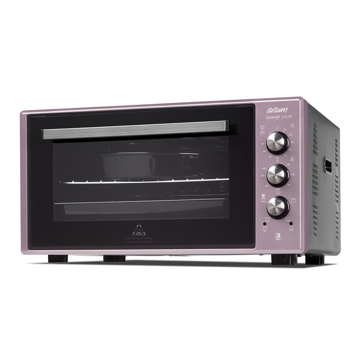 Arzum AR2034 Cookart Color 50 L Çift Camlı Fırın