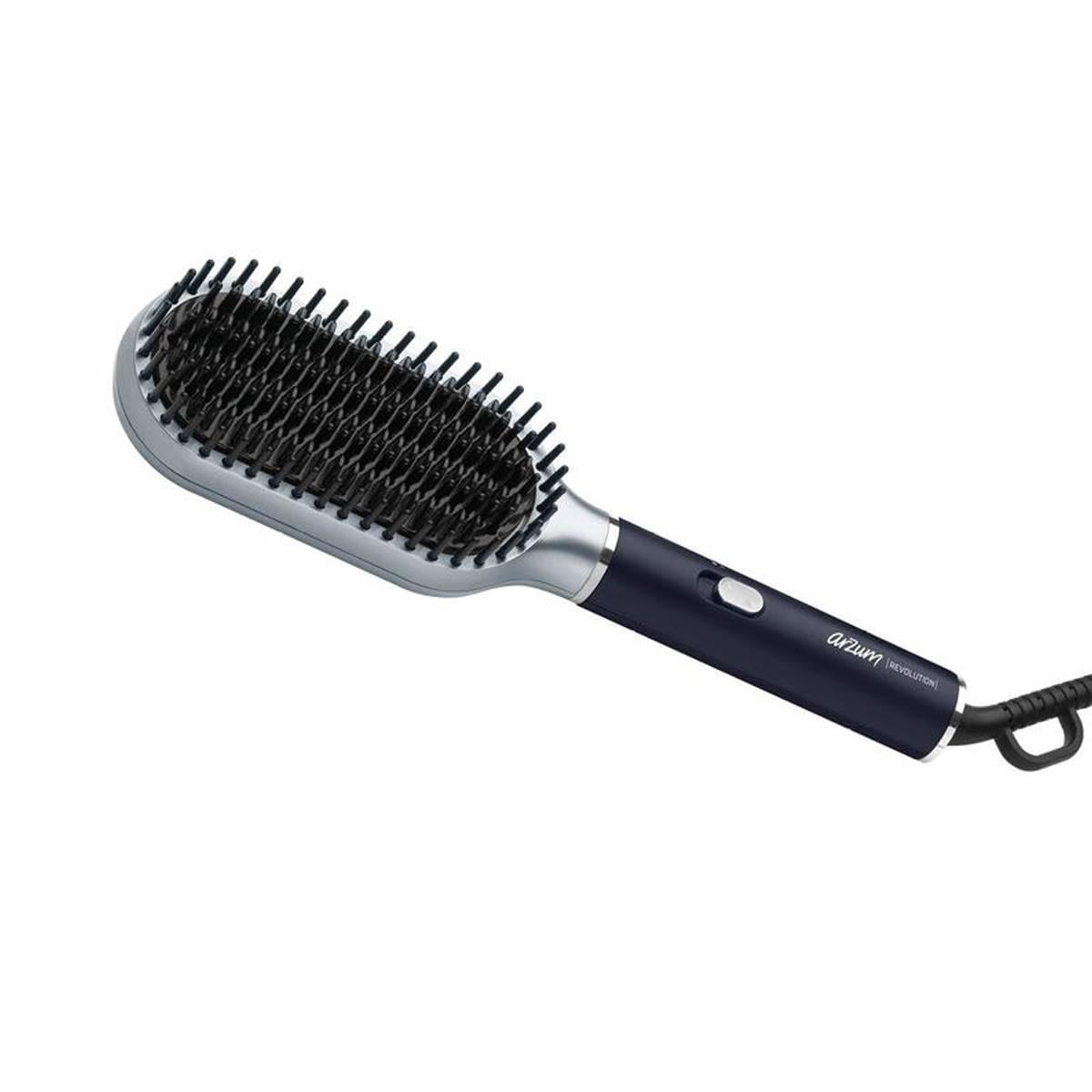 Arzum AR5158 Revolution Saç Düzleştirici Fırça - Platin Gri