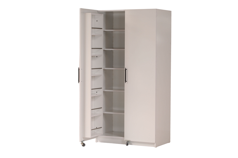 Cagiz Kiler 2 Kapak 180cm Erzak Dolabı Beyaz 11014