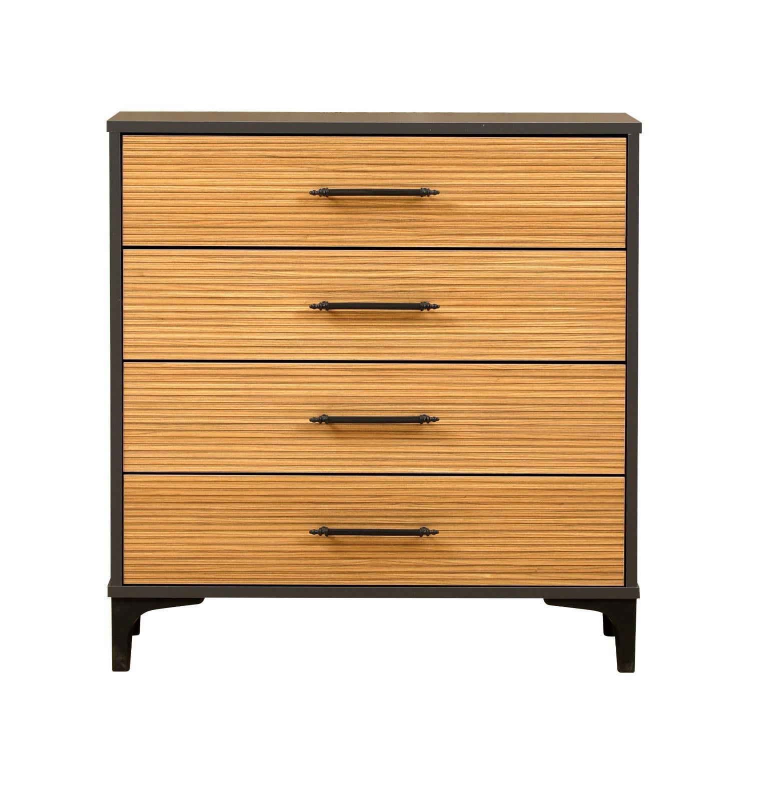 Cagiz SFY.1004 Neva Antrasit Ceviz Şifonyer