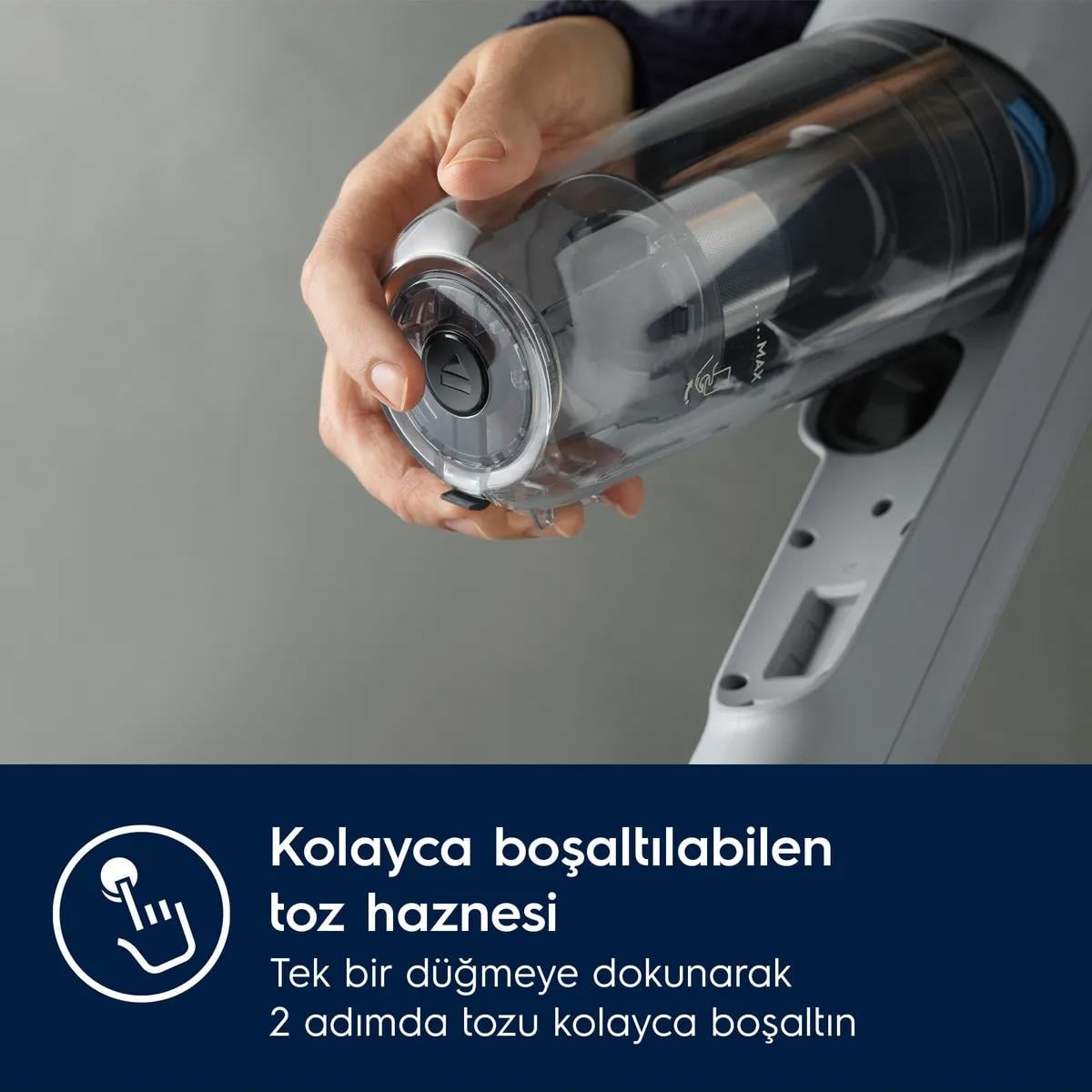 Electrolux EP71AB14UG Şarjlı Dikey Süpürge