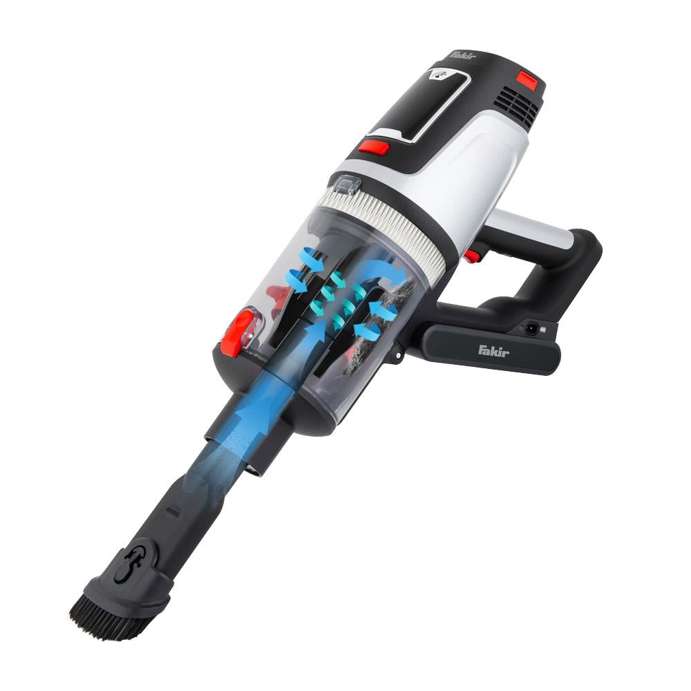 Fakir Bolt X 8365 Dikey Şarjlı Kablosuz Süpürge Silver Furry