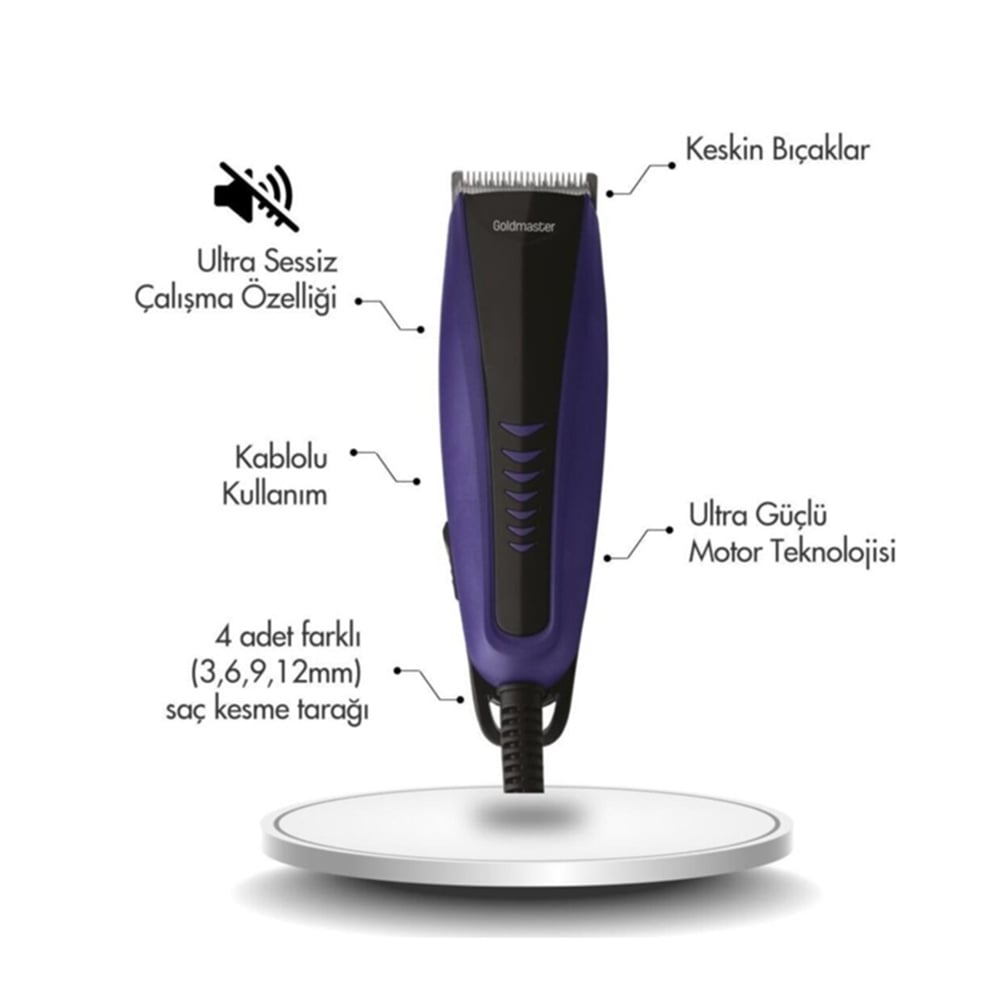 Goldmaster 8102 Merkur Sac Kesme Makınası