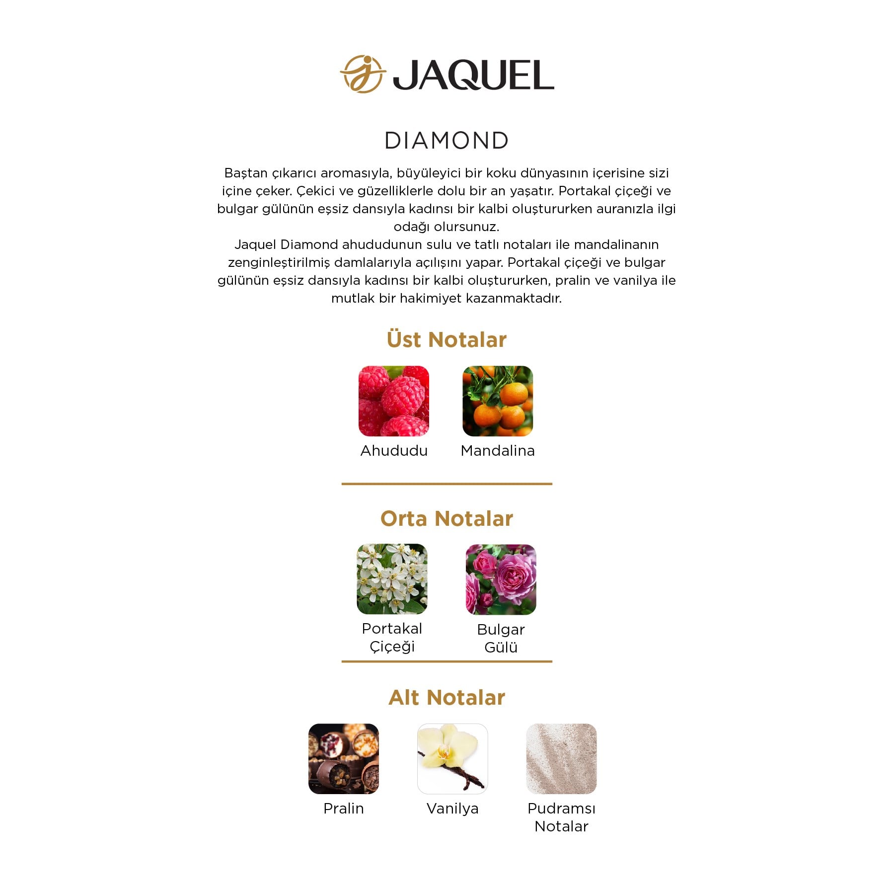 Jaquel Diamond Kadın Parfümü 100ml