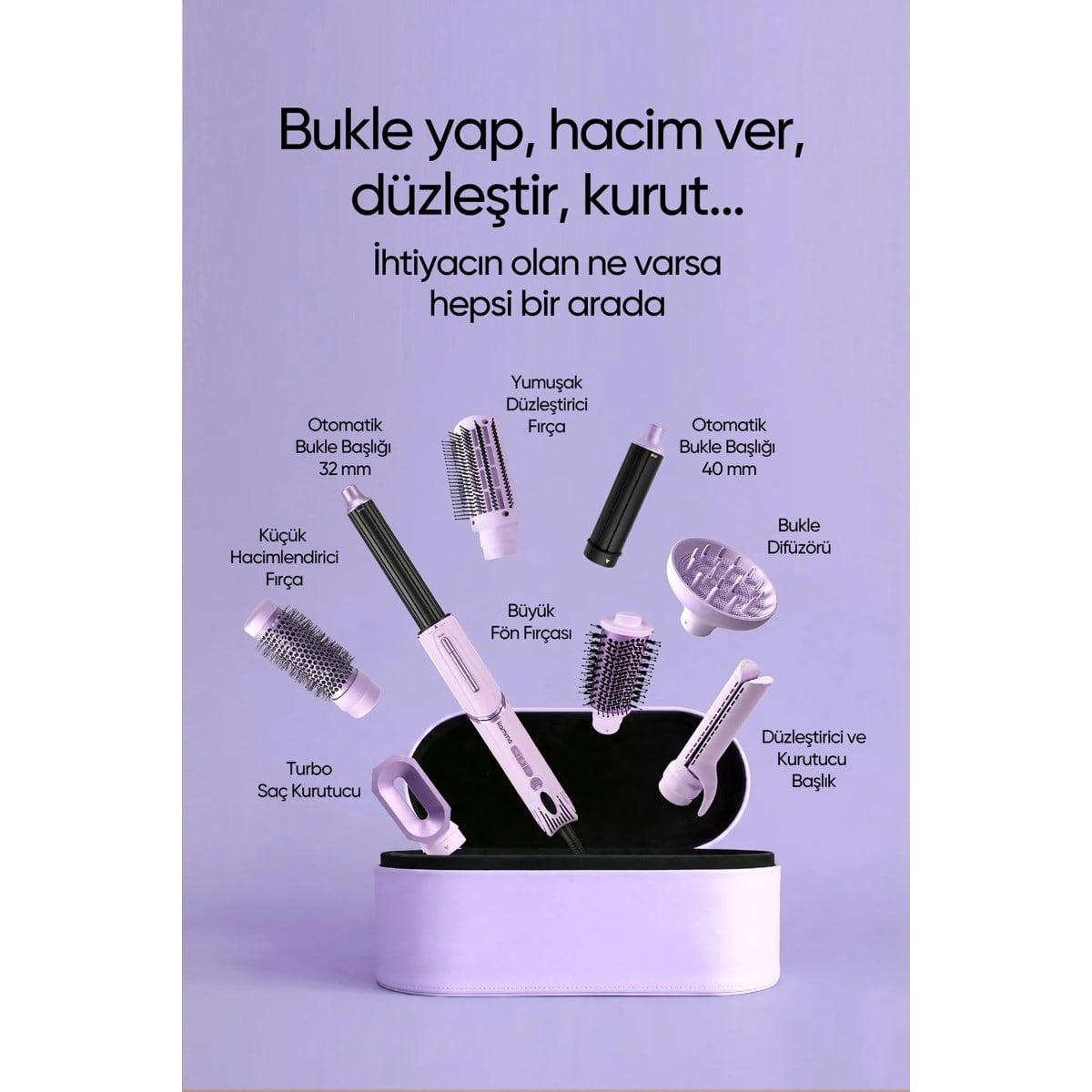 Kamma Ag-25 Aırglow Sac Sekıllendırıcı-mor