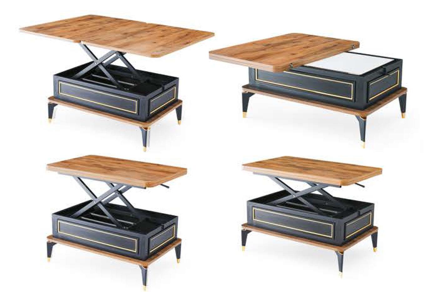 Karataş AN-9487 Aanka Sihirli Sehpa Ceviz-Siyah