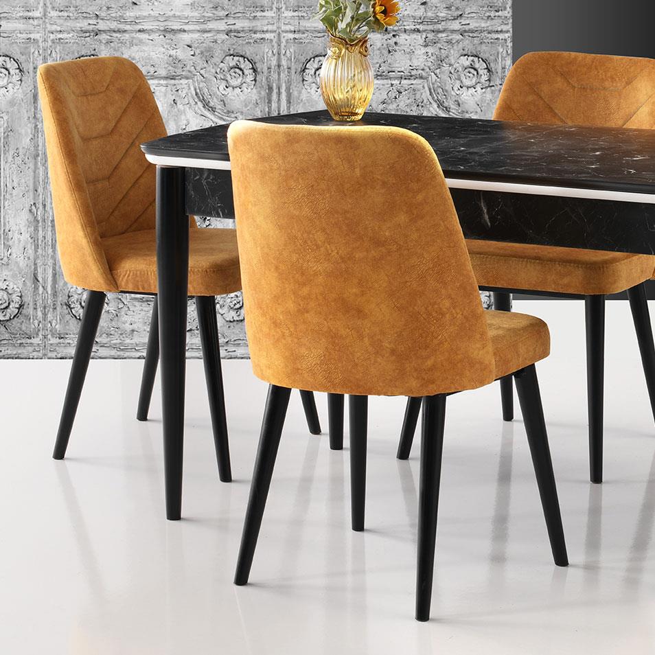 Karatas Ds-522 Dallas Sandalye D-11/ Sıyah