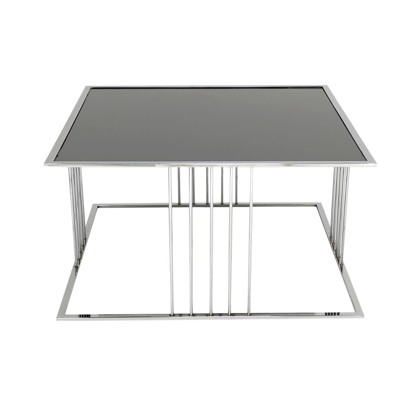 Karataş OS-9219 Küp Orta Sehpa Gümüş/Füme