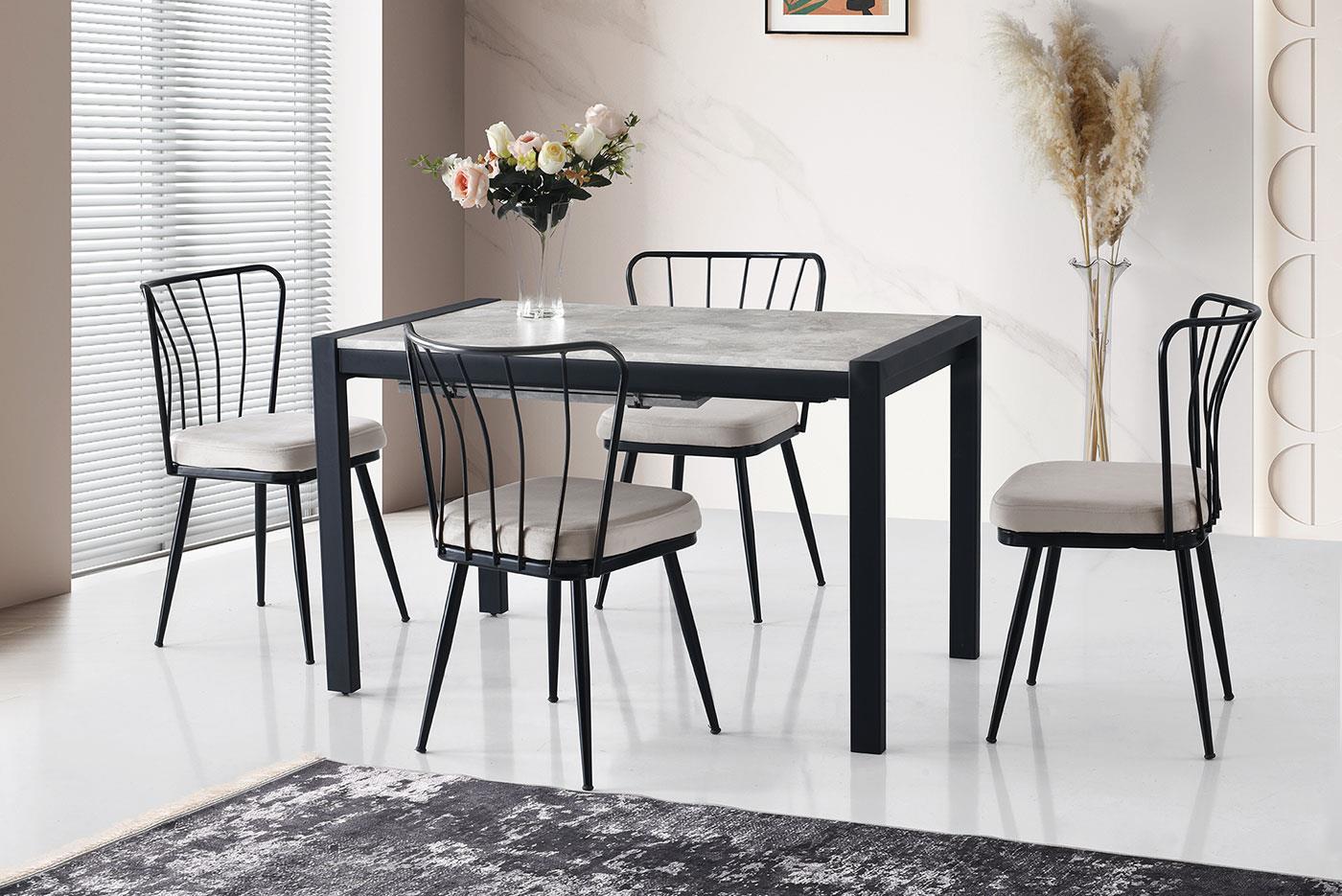 Karataş SV-1013 Silva Masa Rambla/Siyah