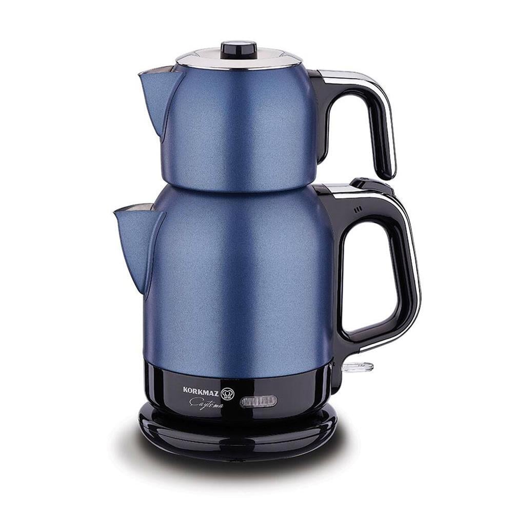 Korkmaz A331-07 Çaytema Azura/Krom Elektrikli Çaydanlık 1.7 lt