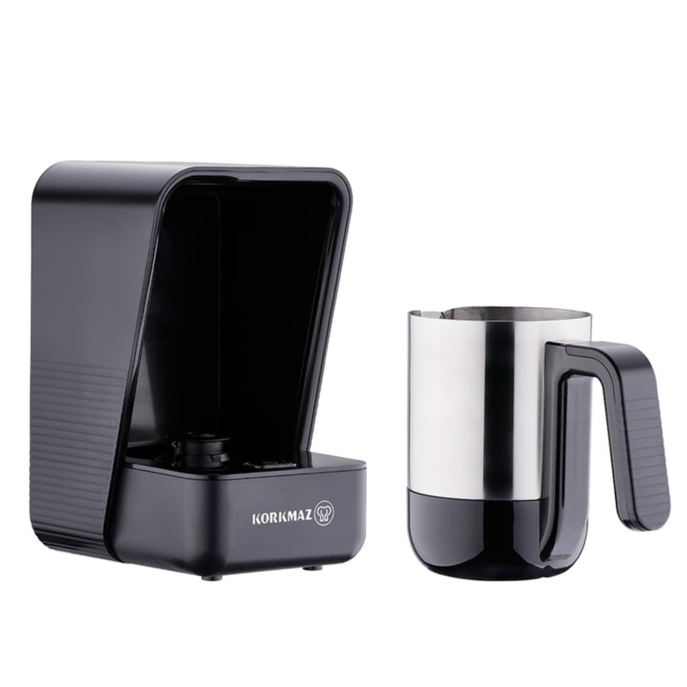 Korkmaz A863-01 Moderna Gri/Satin Kahve Makinesi