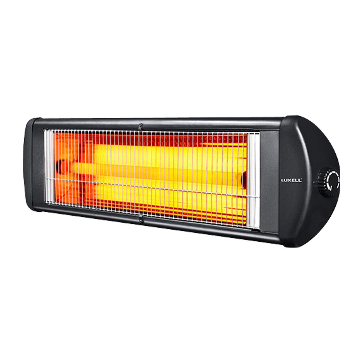 Luxell Ex 23 E-t Ecoray Sıyah Isıtıcı