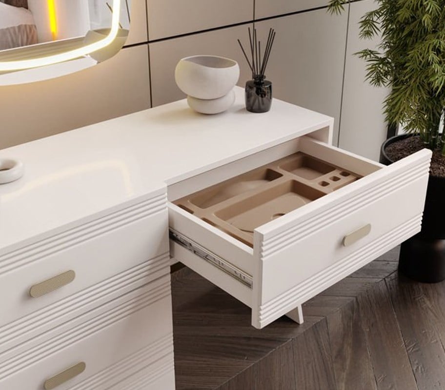 Marcabella Mrs26-5002 Pure Başlıklı Yatak Odası Takımı