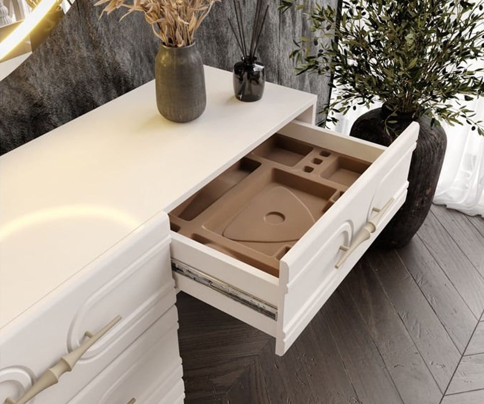 Marcabella Mrs26-5004 Royal Başlıklı Yatak Odası Takımı