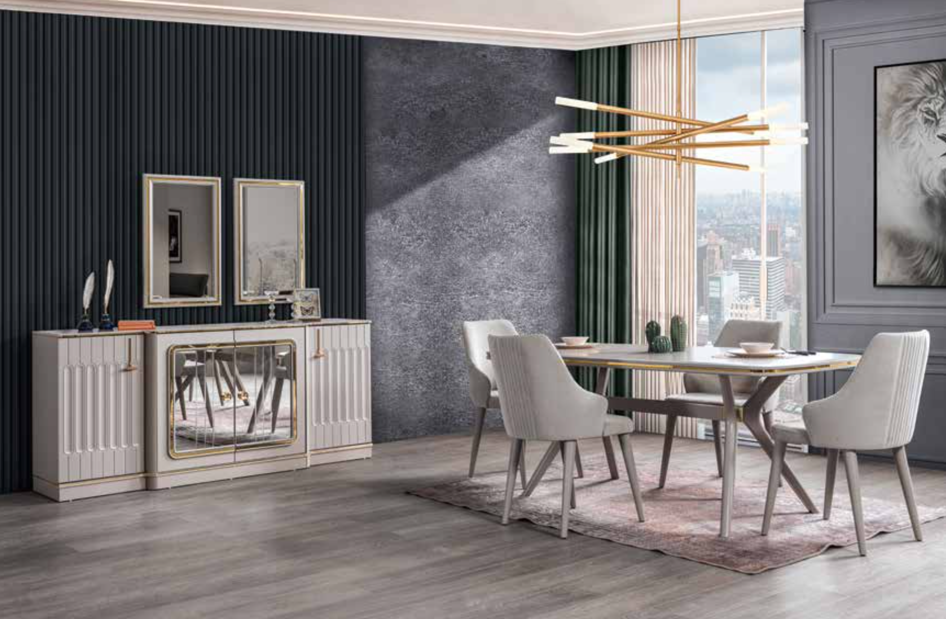 Modasel Atlas Yemek Odası Takımı