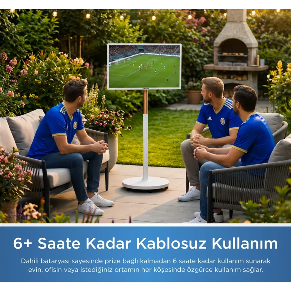 Onvo 32OVM6500X 32 82 Ekran Slide&GoX Hareketli Android 13 Smart LED Ekran