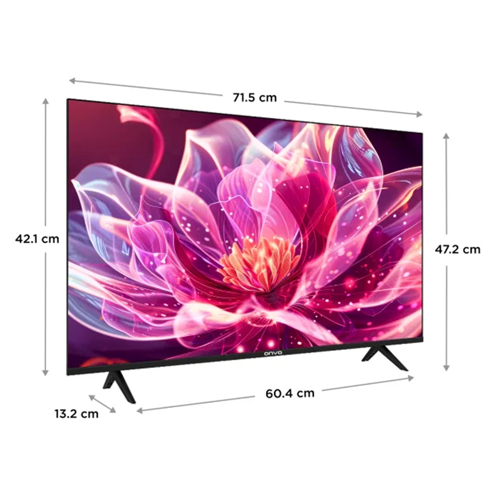 Onvo 32VQ80F3HA 32 82 Ekran Uydu Alıcılı HD Ready WhaleOS10 QLED TV