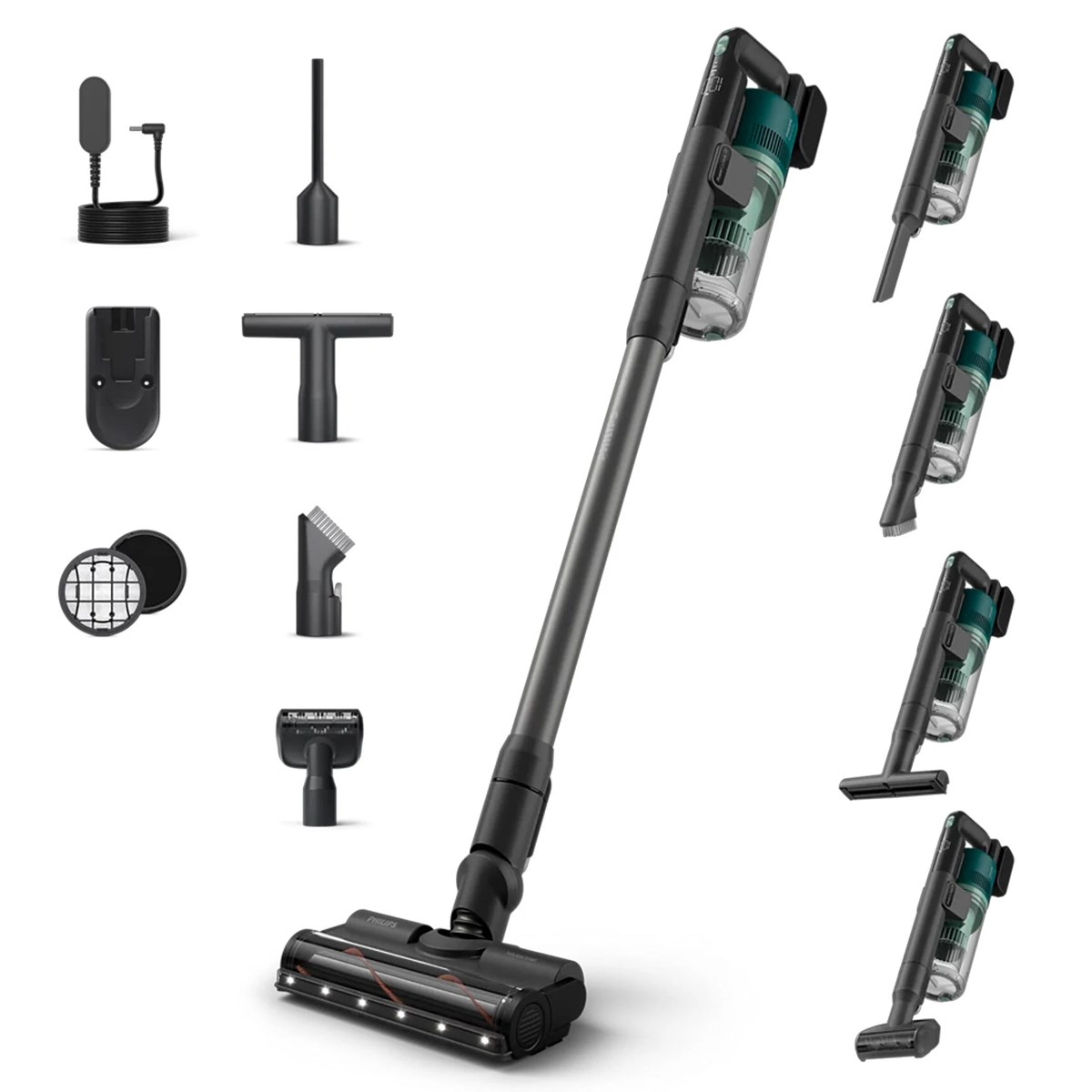 Philips BXA0076/00 - XC6456/10 Sarjlı Süpürge + HDA150 Kahve Makinesi Hediyeli Set