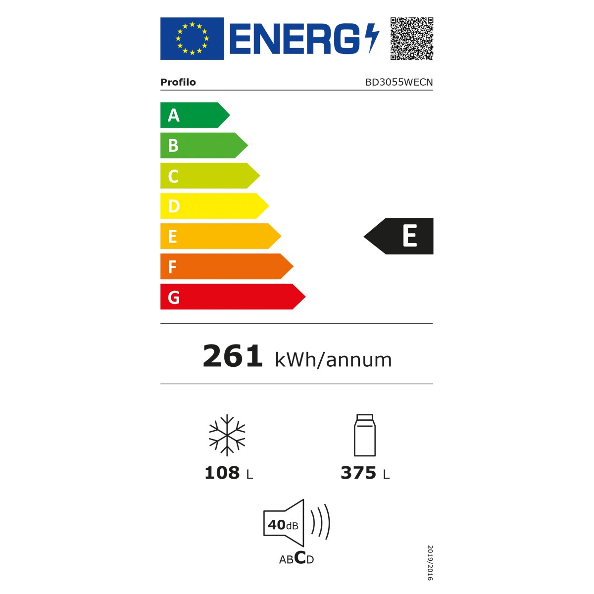 Profilo BD3055WECN E Enerji Sınıfı 483 Lt Nofrost Alttan Donduruculu Buzdolabı
