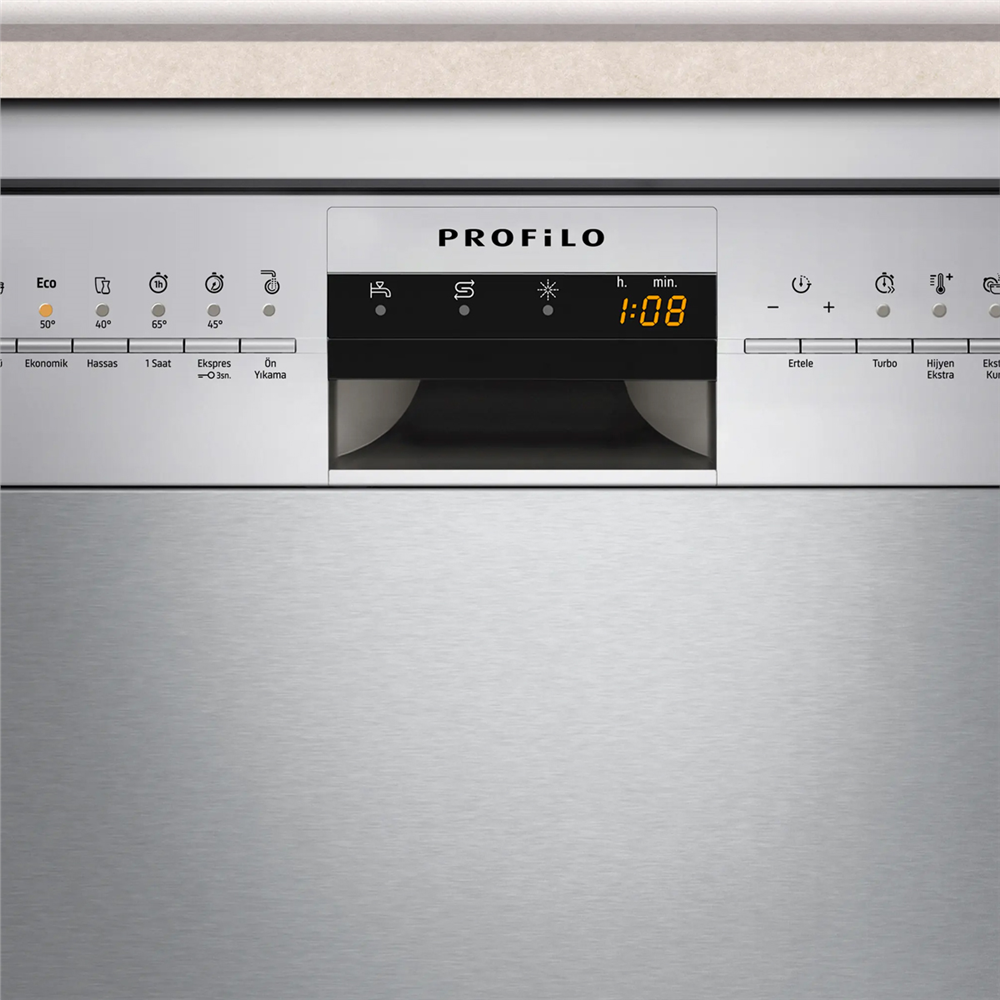 Profilo BM6380MA Inox Bulaşık Makinesi
