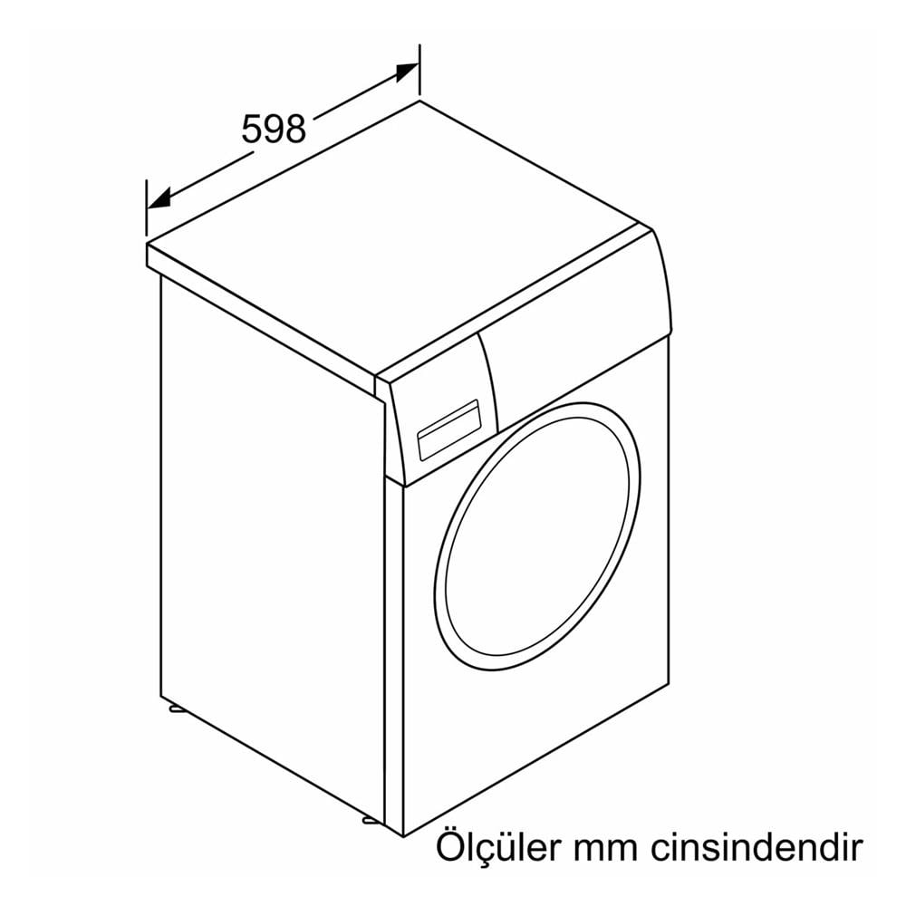 Profilo CGA142ZXTR 9 kg 1200 Devir Çamaşır Makinesi