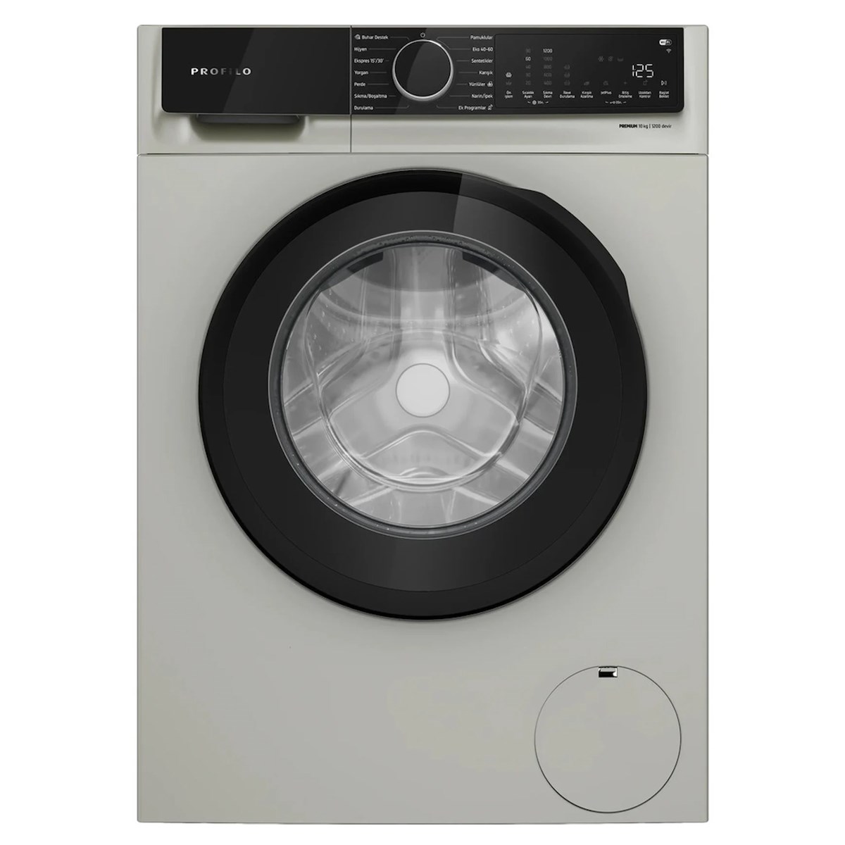 Profilo CGK252ZSTR 10 Kg Inox Çamaşır Makinesi