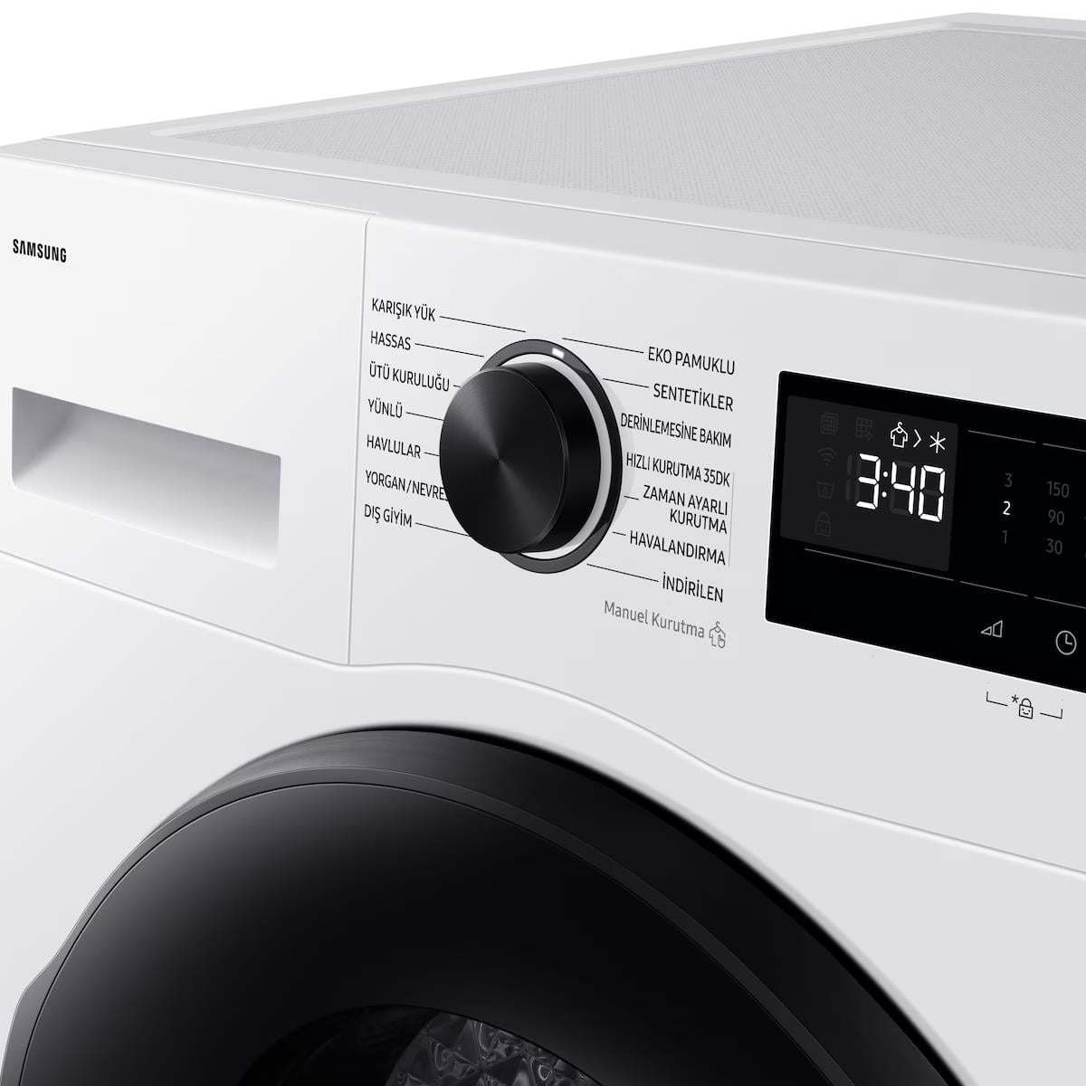 Samsung DV90DG52A0AEAH 9kg Çamaşır Kurutma Makinesi
