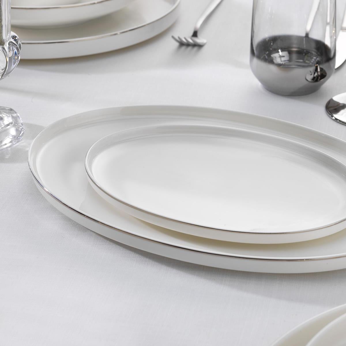 Schafer Adel Yemek Takımı 56 Parça Platin