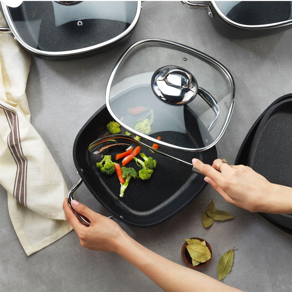 Schafer Gastronomie Master Granit Derin Tencere-26Cm