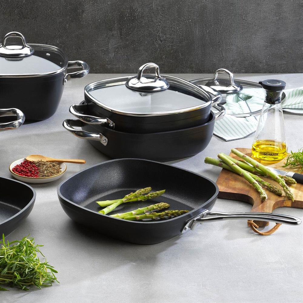Schafer Gastronomie Master Granit Tava-26Cm-Siyah