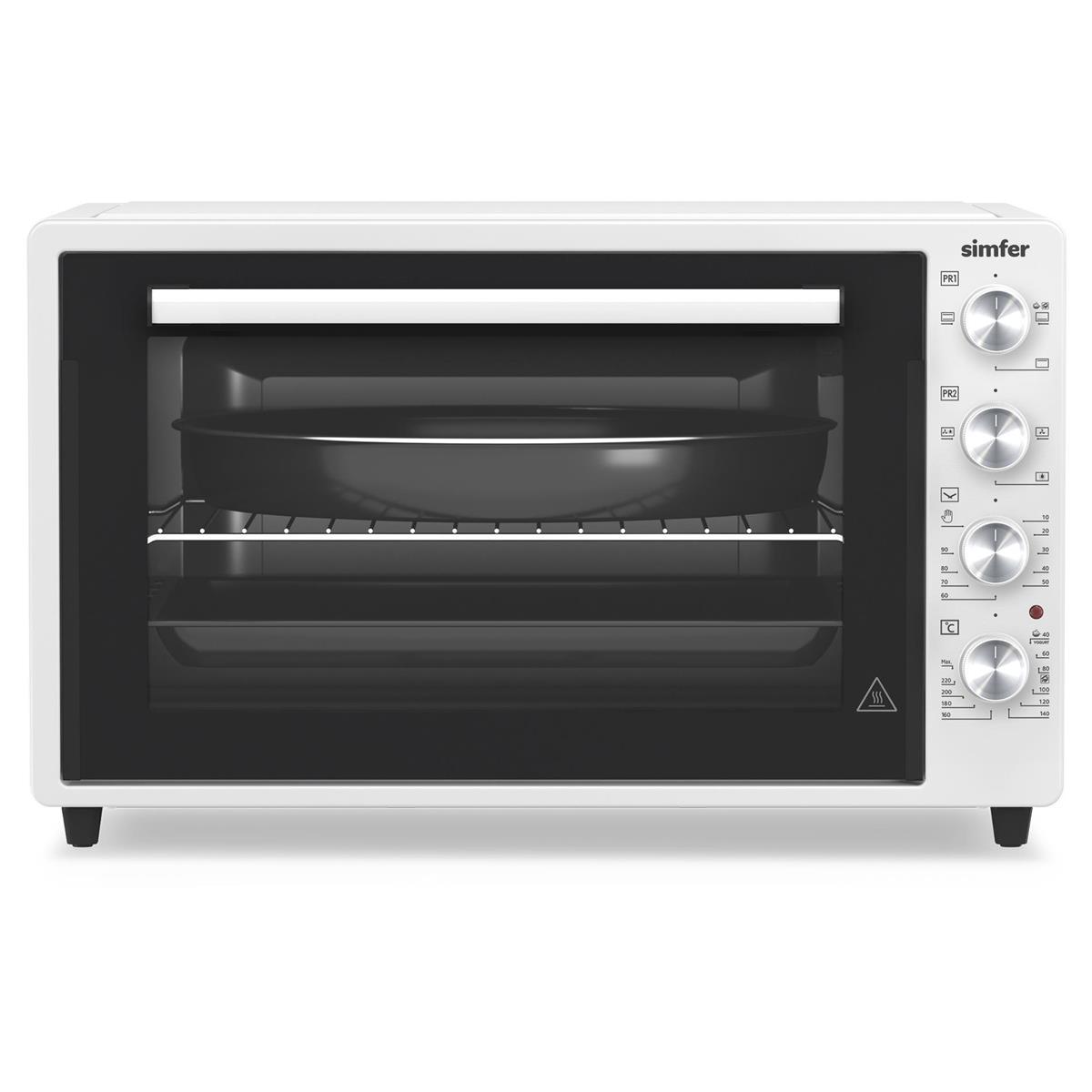 Sımfer 7032 70 Lıtre Cıft Cam Mını Fırın