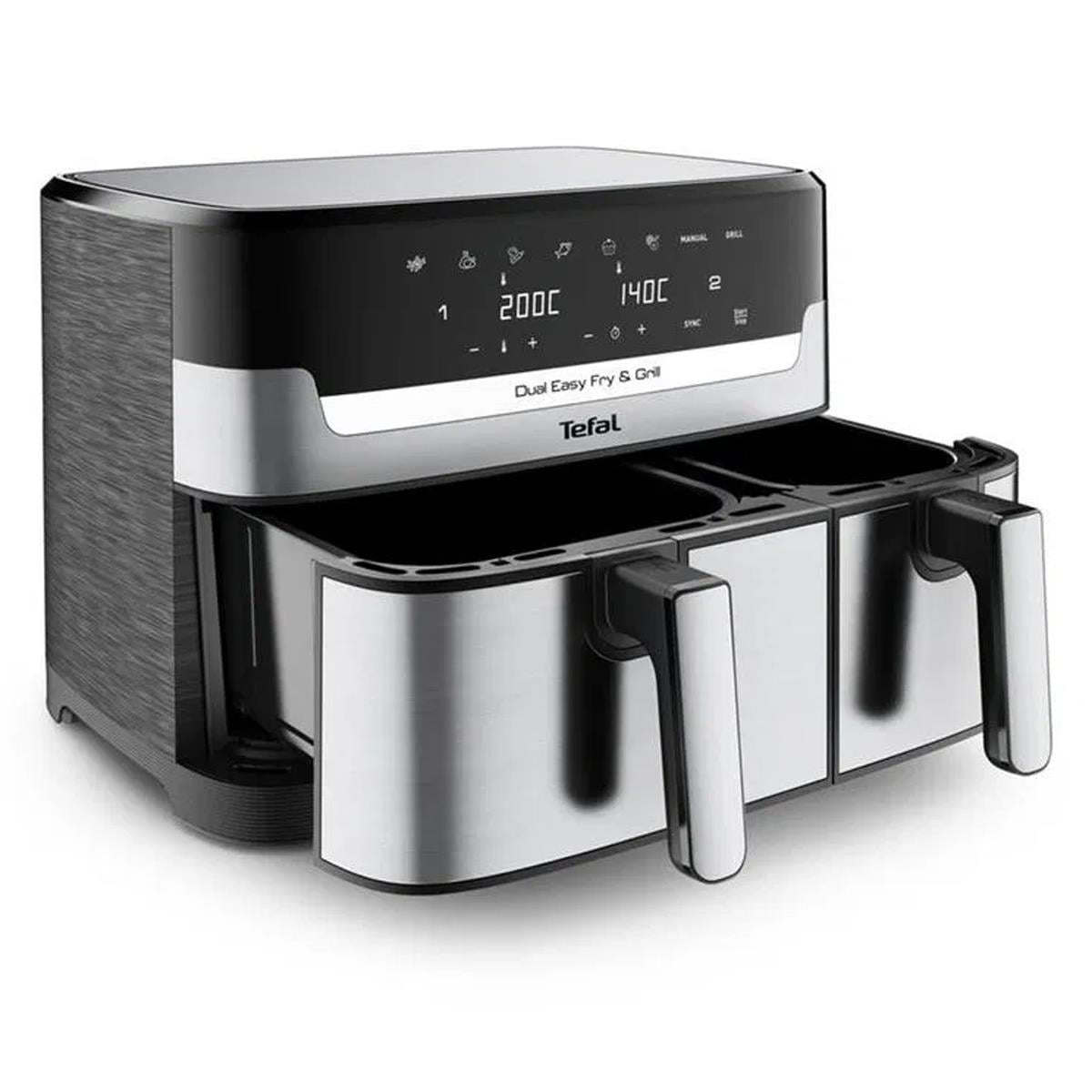 Tefal Easy Fry Dual Basket Yağsız Fritöz
