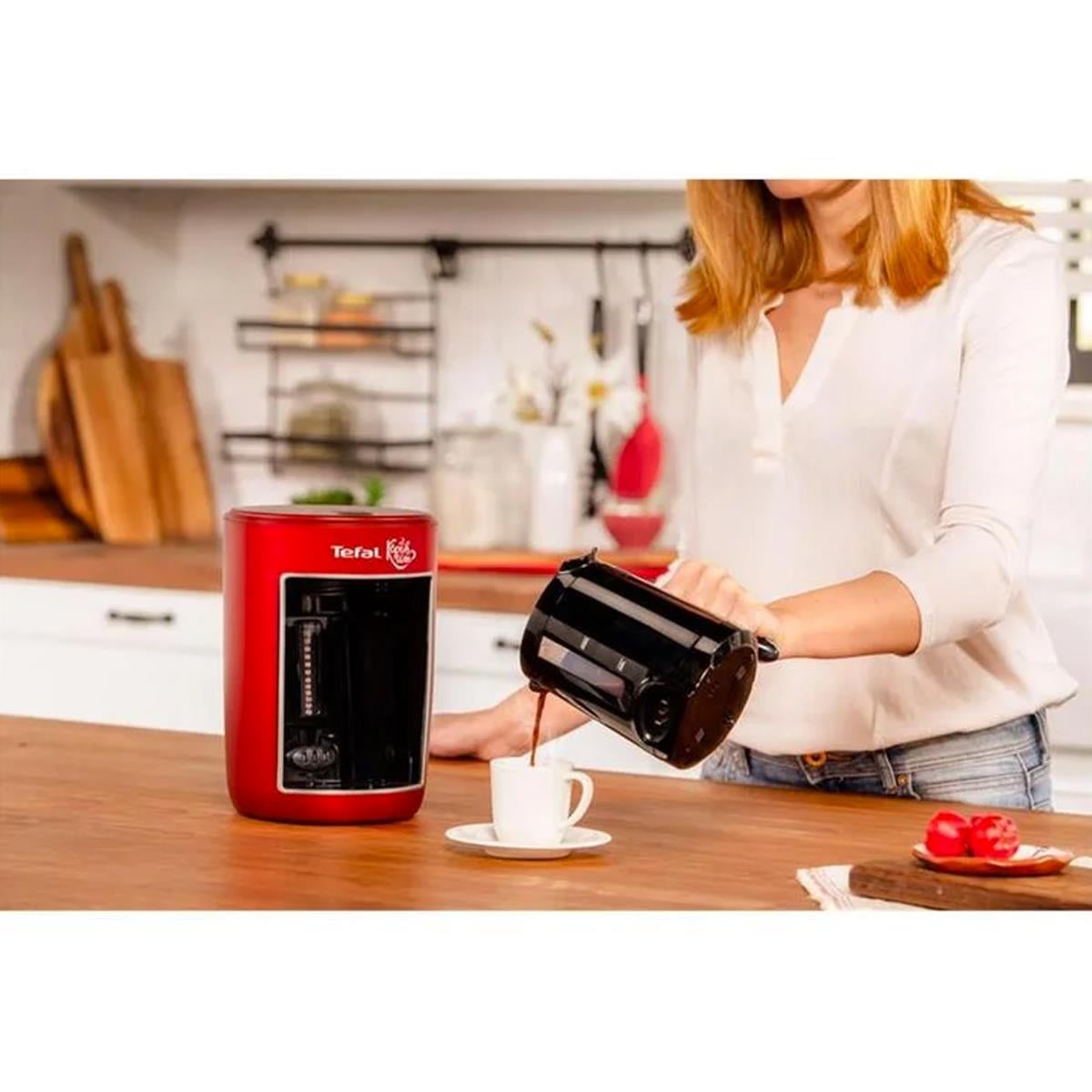 Tefal Köpüklüm Kırmızı Türk Kahvesi Makinesi