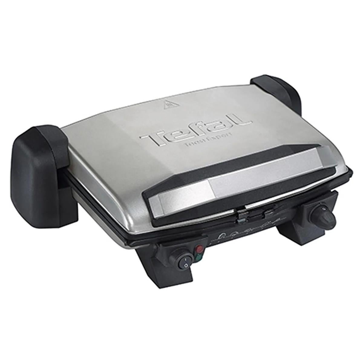 Tefal Toast Expert Izgara ve Tost Makinesi Gümüş