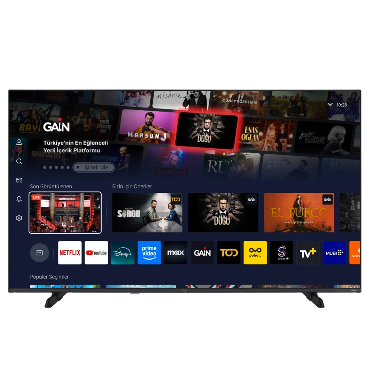 Vestel 50UV9750 50 126 Ekran 4K Smart Vidaa TV 20300376