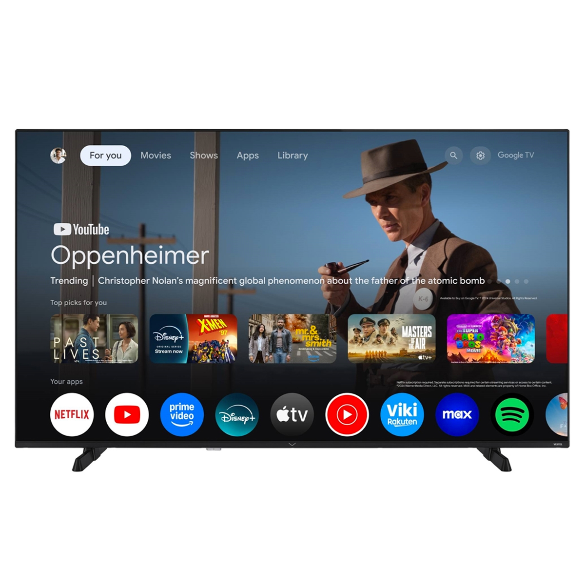 Vestel 55UG9750 55 4K Smart Google TV 20300422