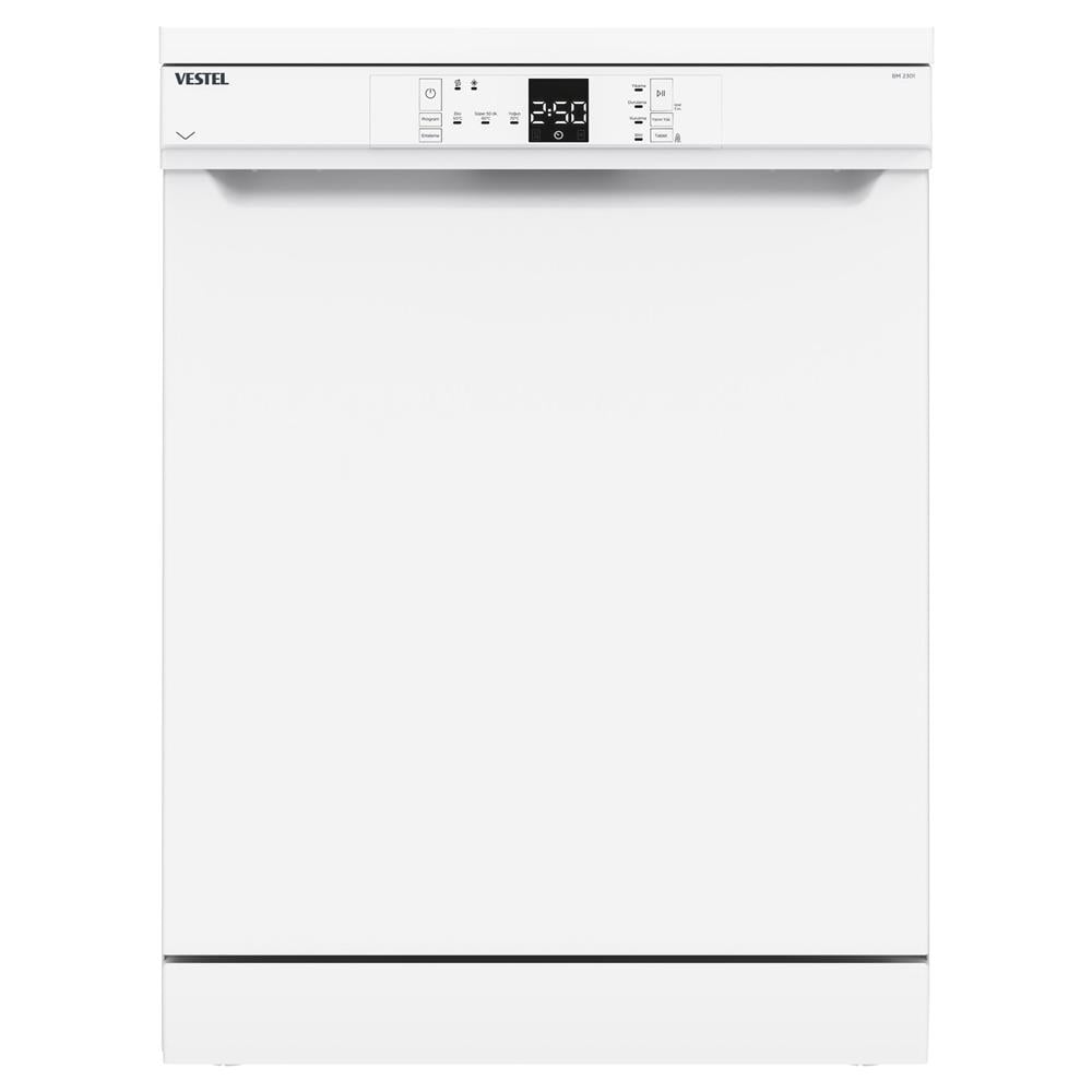 Vestel BM-2301 3 Programlı Bulaşık Makinesi Beyaz 20265626